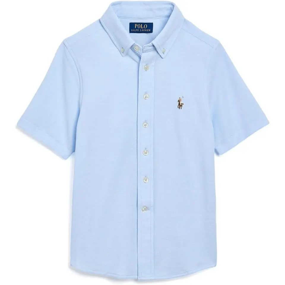 Knit Oxford Shirt (Big Kid)