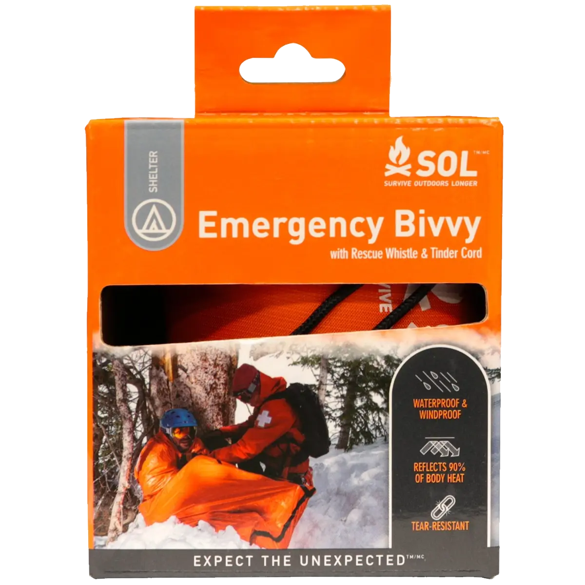 Emergency Bivvy with Rescue Whistle