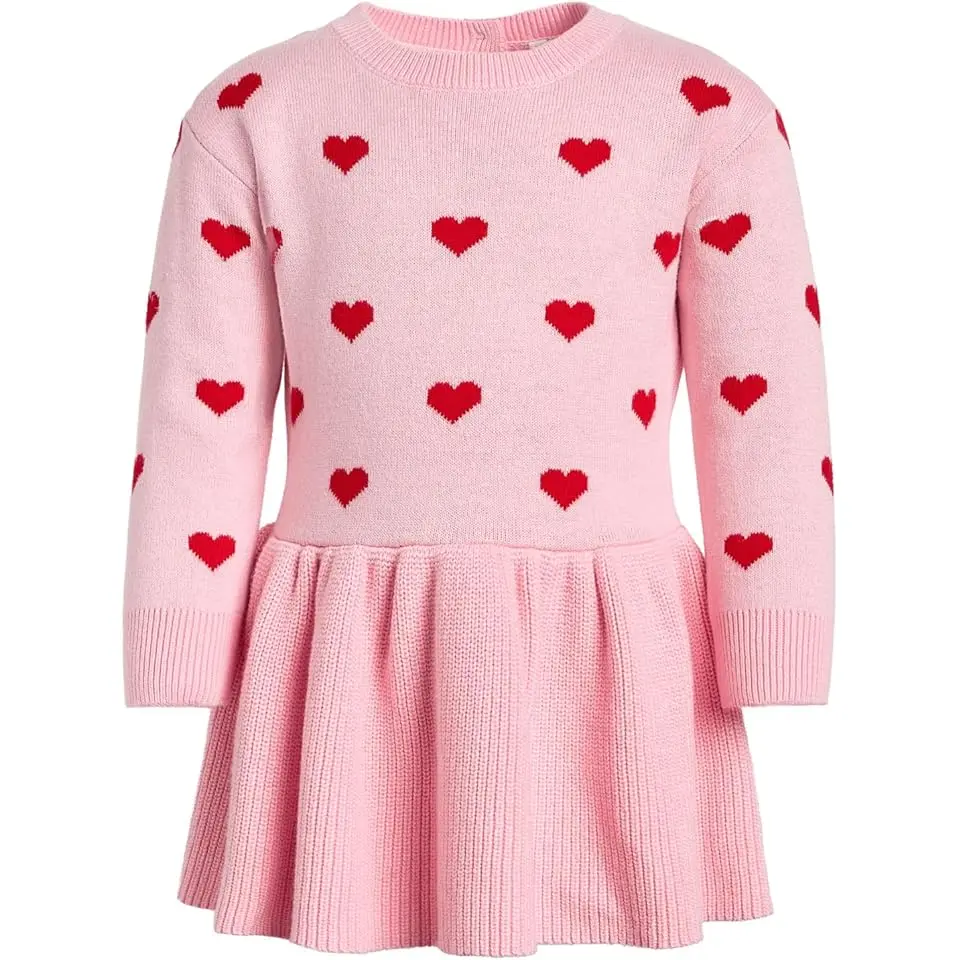 Heart Sweater Dress (Infant)