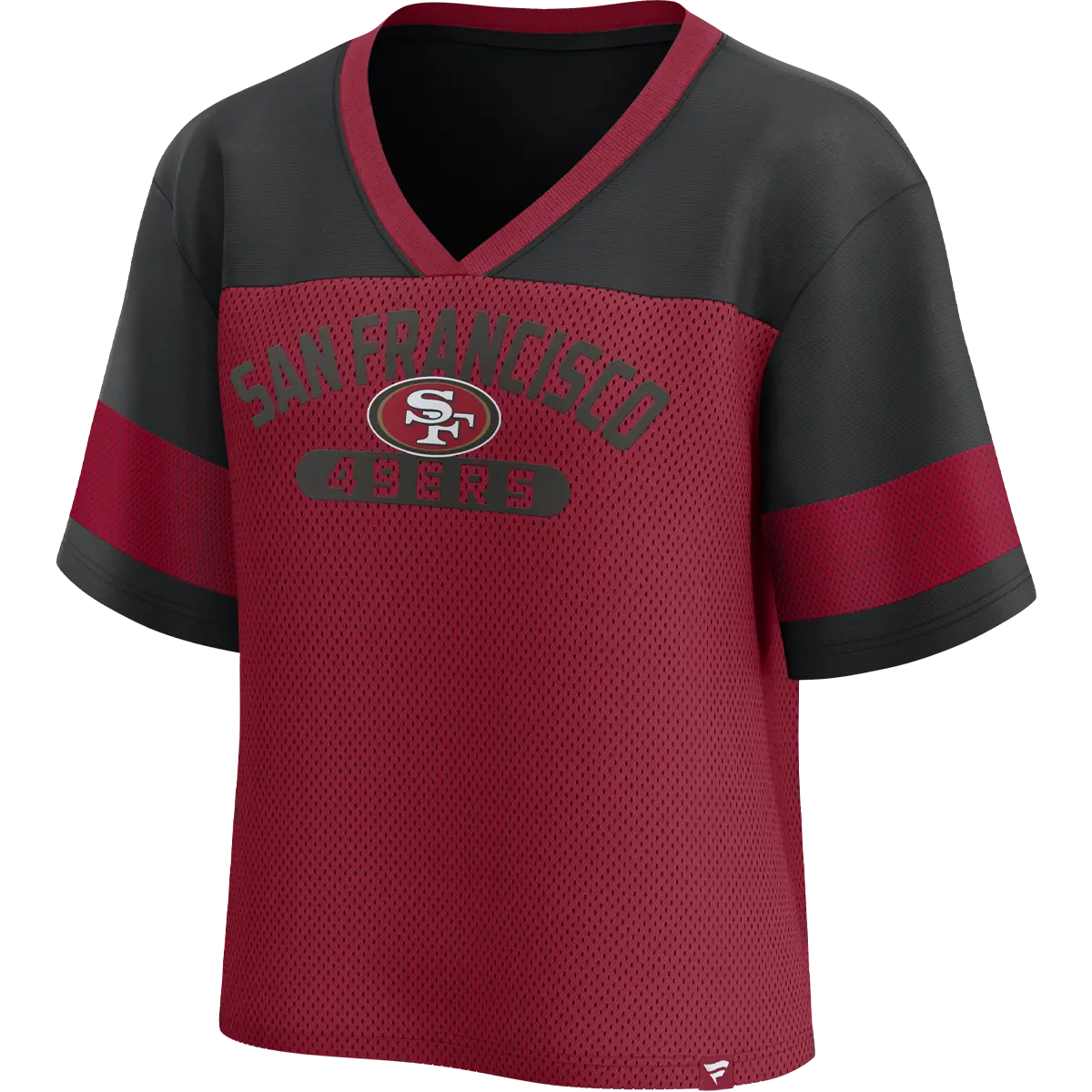 Women's 49ers Homeschool Jersey Poly Short Sleeve