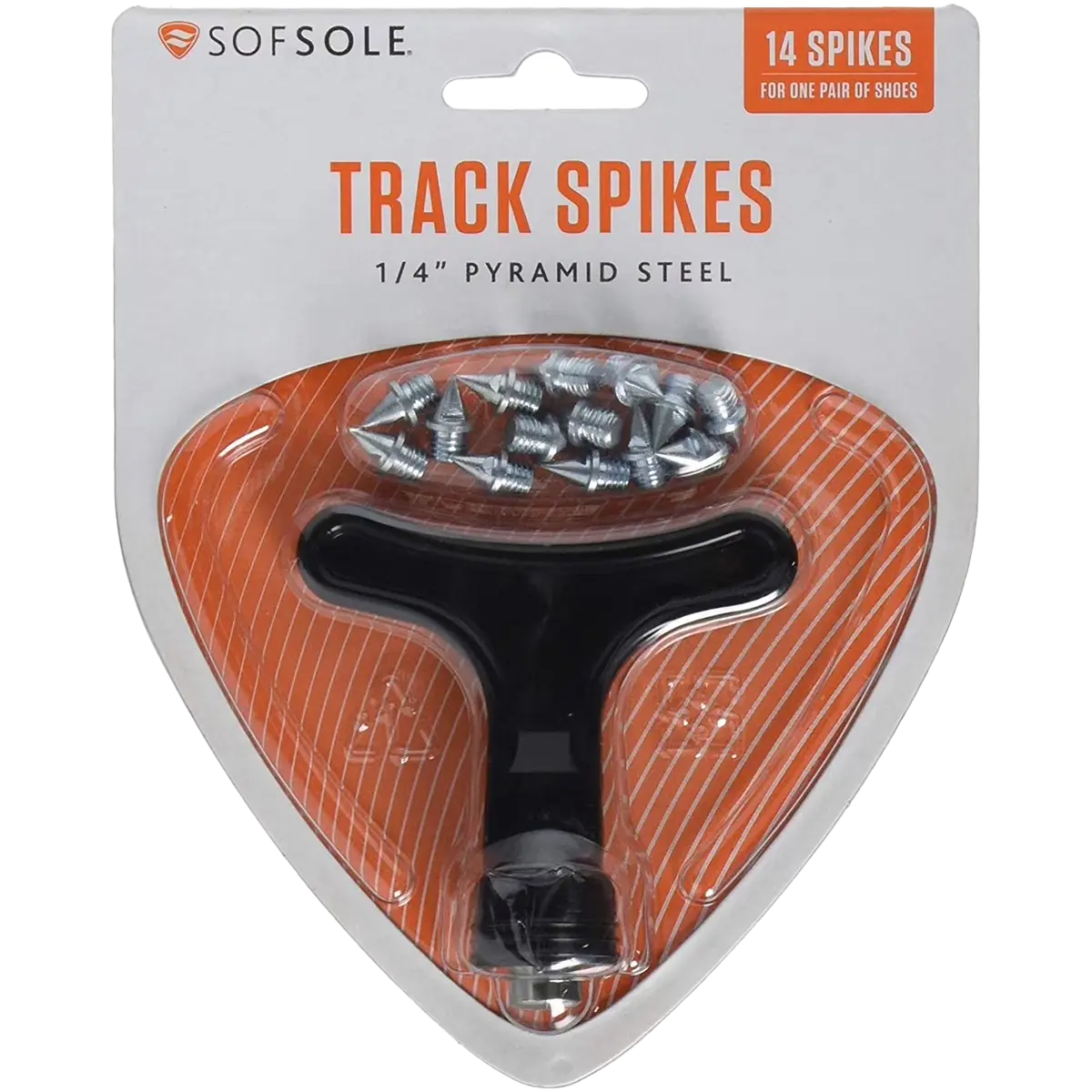 Steel Pyramid 3/16" Track Spikes