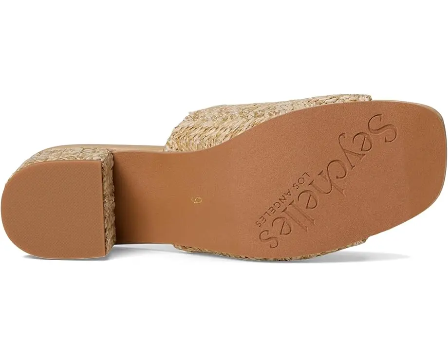 Pepper Raffia Sandal Slide