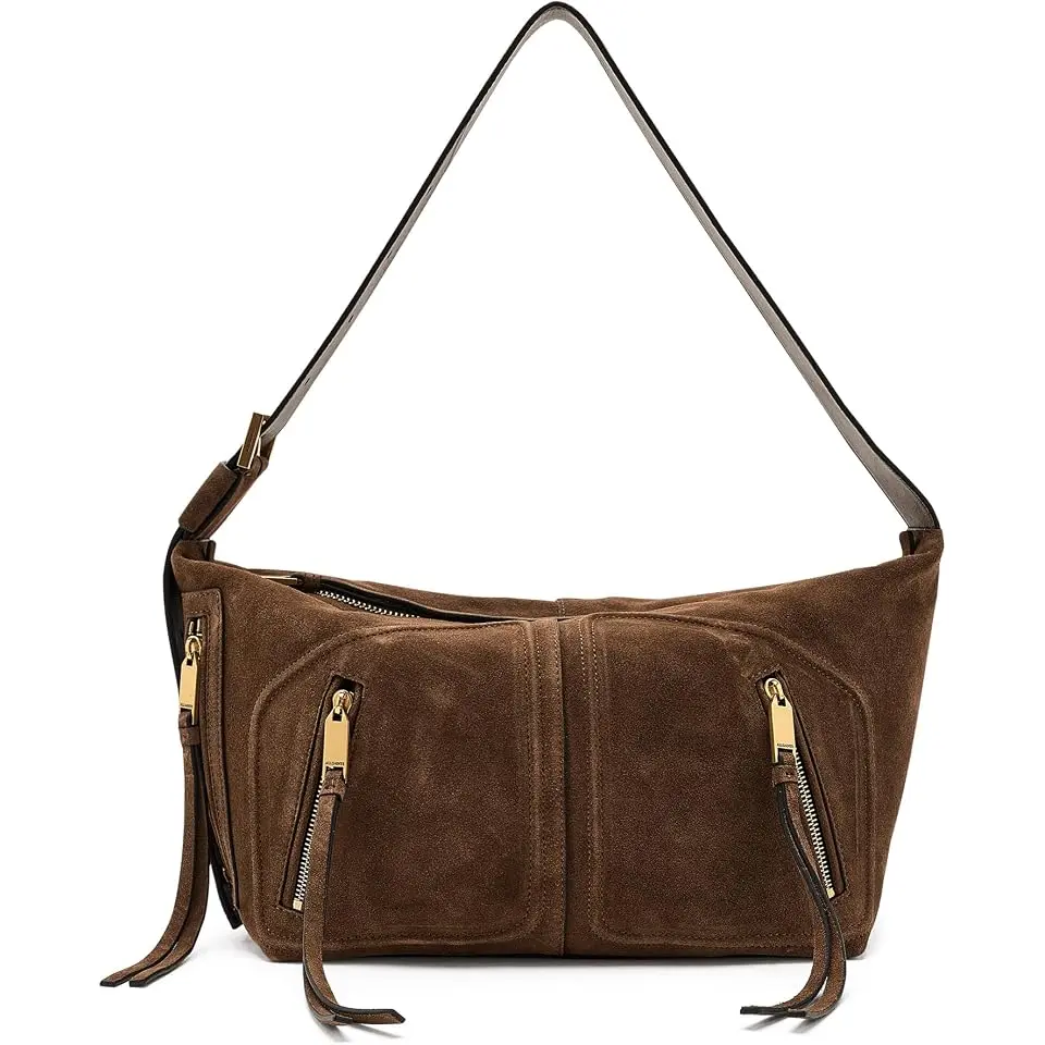 Jean Rey Suede Shoulder