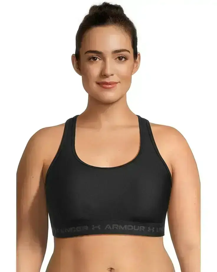 Women's Under Armour Plus Size Crossback Mid Impact Bra