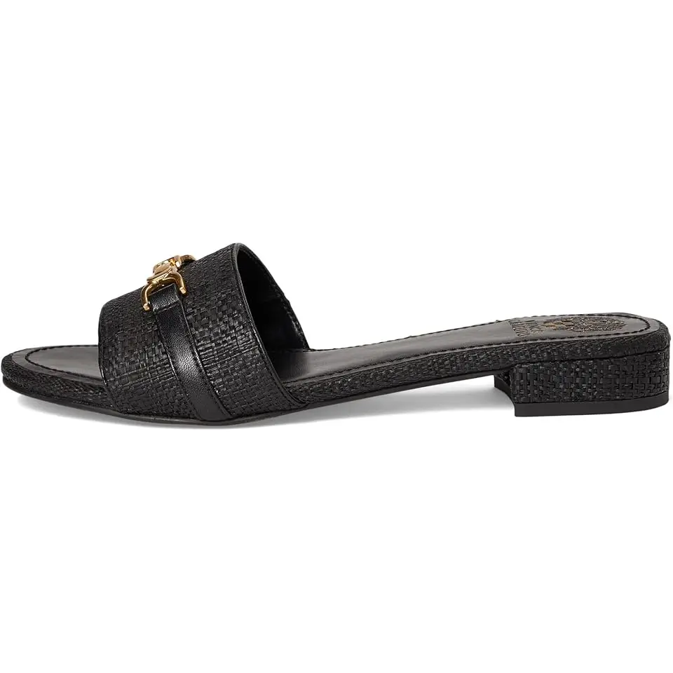Maxine Banded Buckle Slide Sandals
