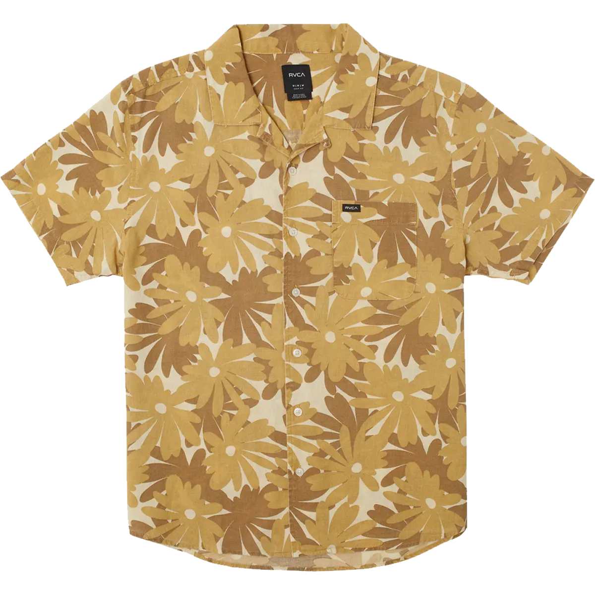 Men's Pop Floral Short Sleeve Shirt