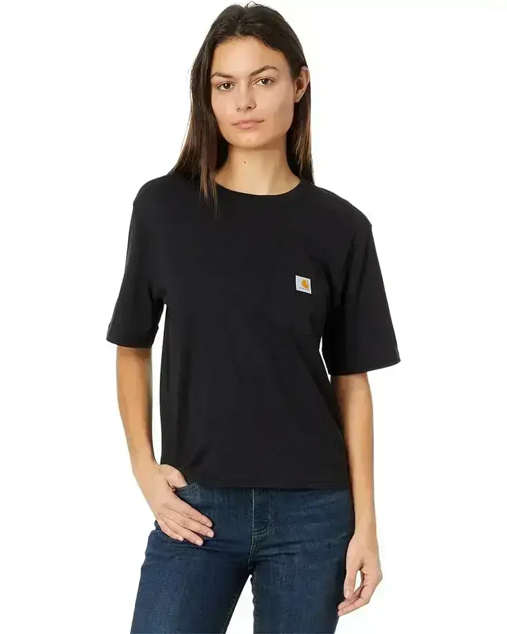 Women's Carhartt Loose Fit Lightweight Short Sleeve Crew Neck T-Shirt