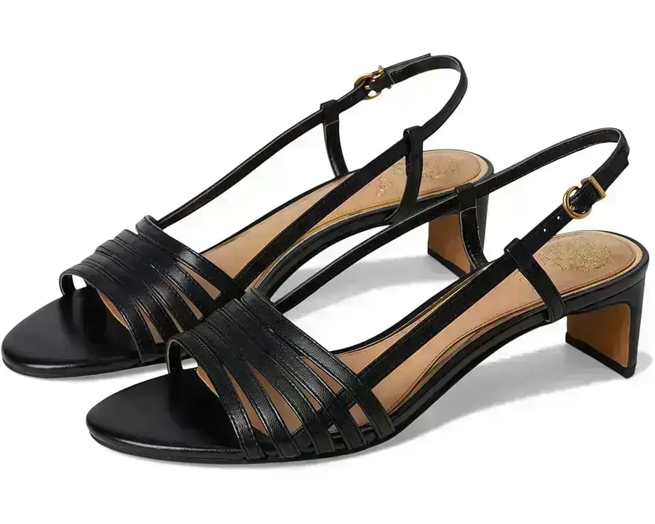 Women's Vince Camuto Layton Strappy Kitten Heel Sandals