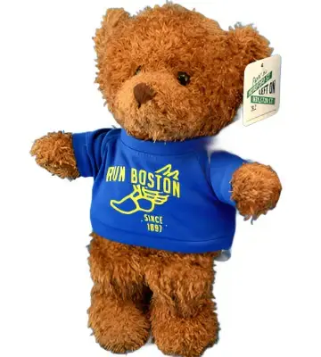 Run Boston Teddy Bear