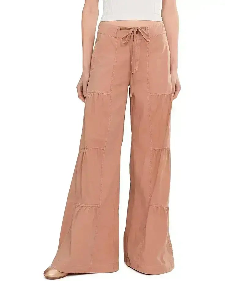 Women's XCVI Terraced Wide Leg Pants