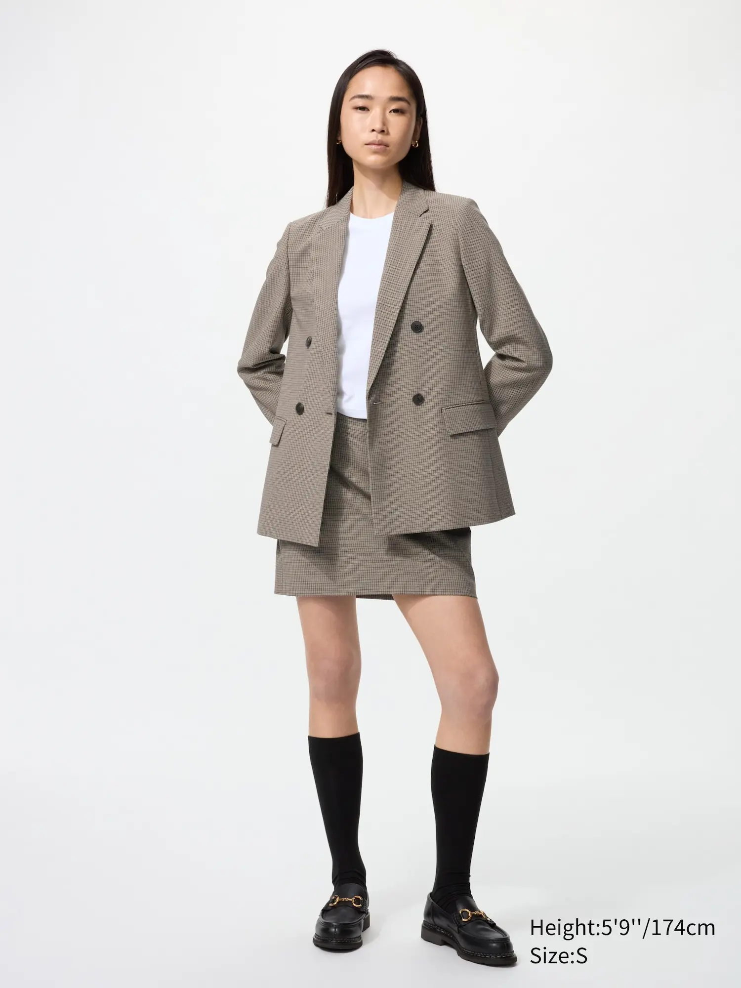 Women's Checked Skort