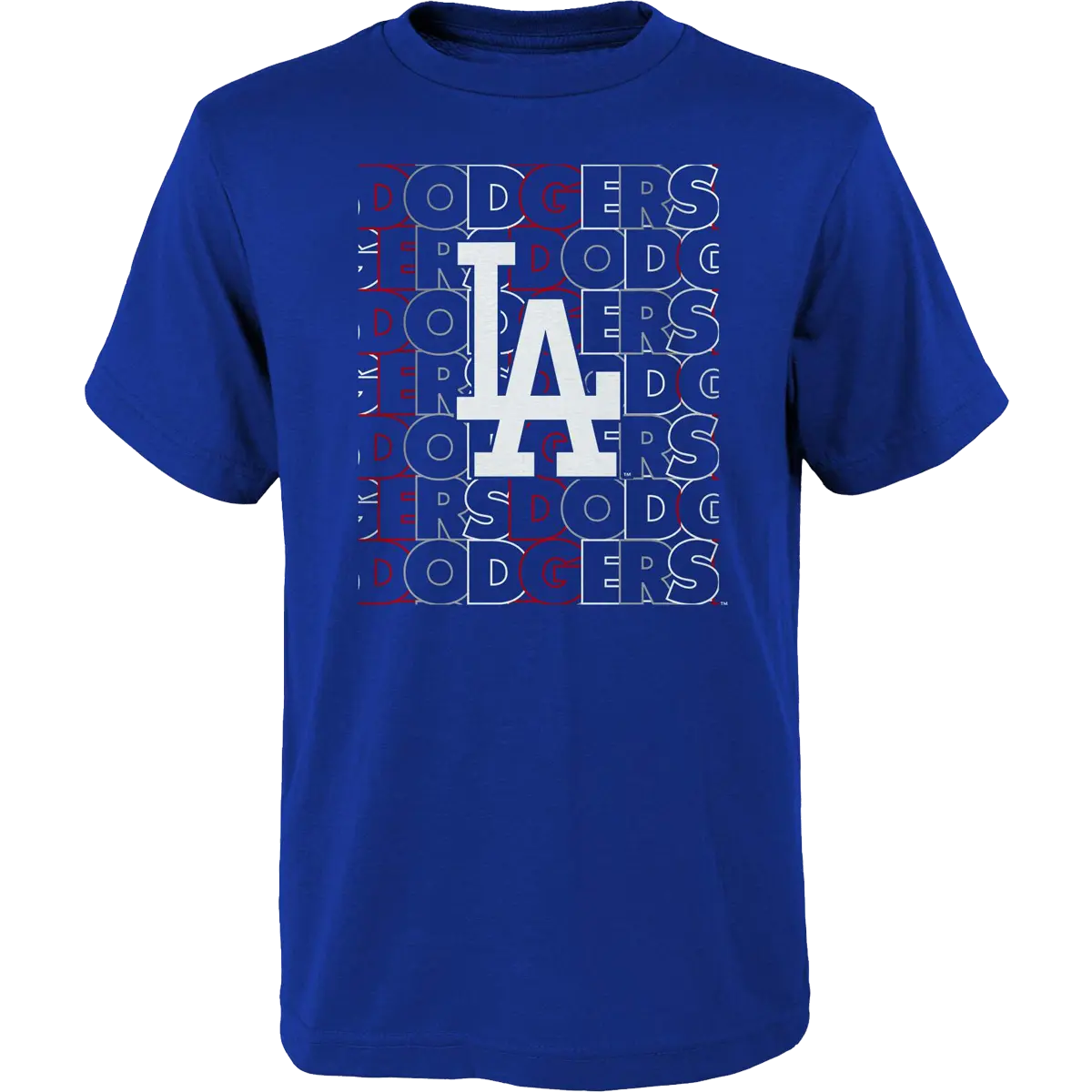 Youth Dodgers Letterman Tee