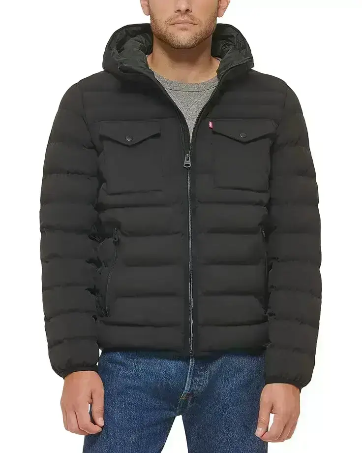 Men's Levi's® Stretch Two-Pocket Quilted Jacket