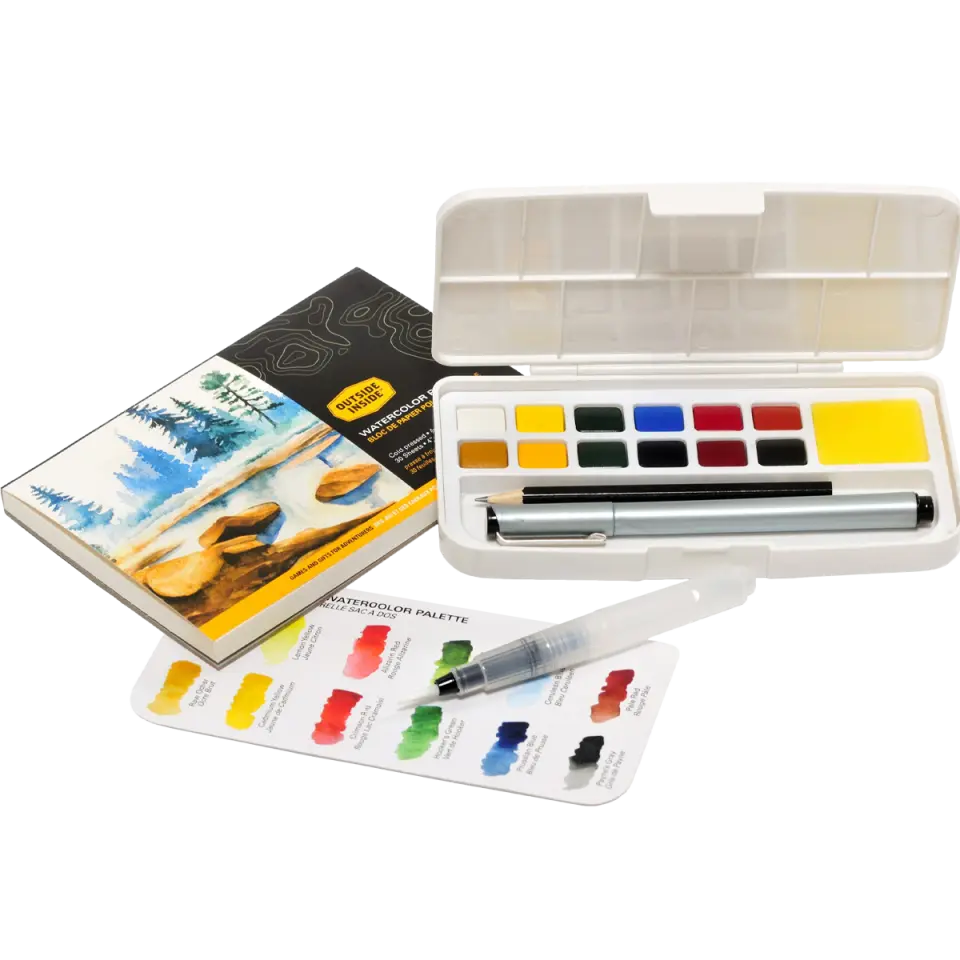 Backpack Watercolor Set