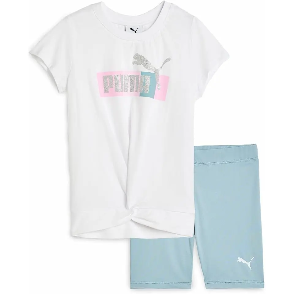 T-Shirt & Bike Shorts Set (Little Kid)