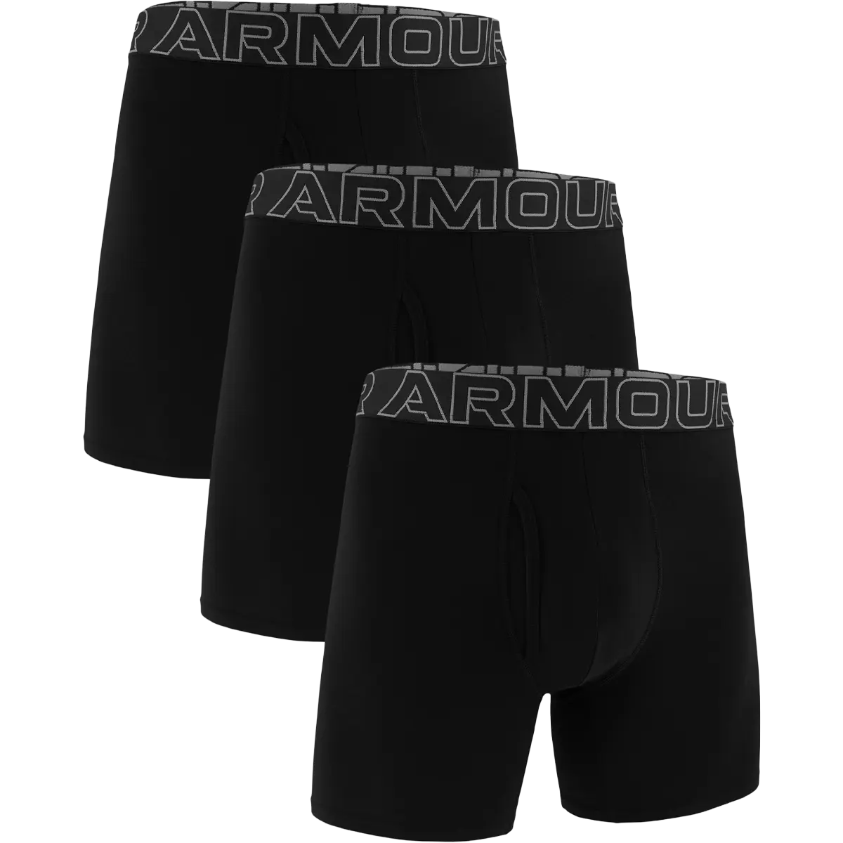 UA Performance Cotton 6" Boxer Brief 3-Pack