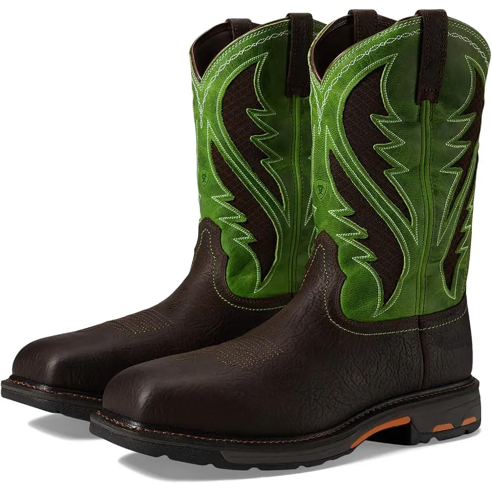 Workhog Wide Square Toe Venttek Composite Toe