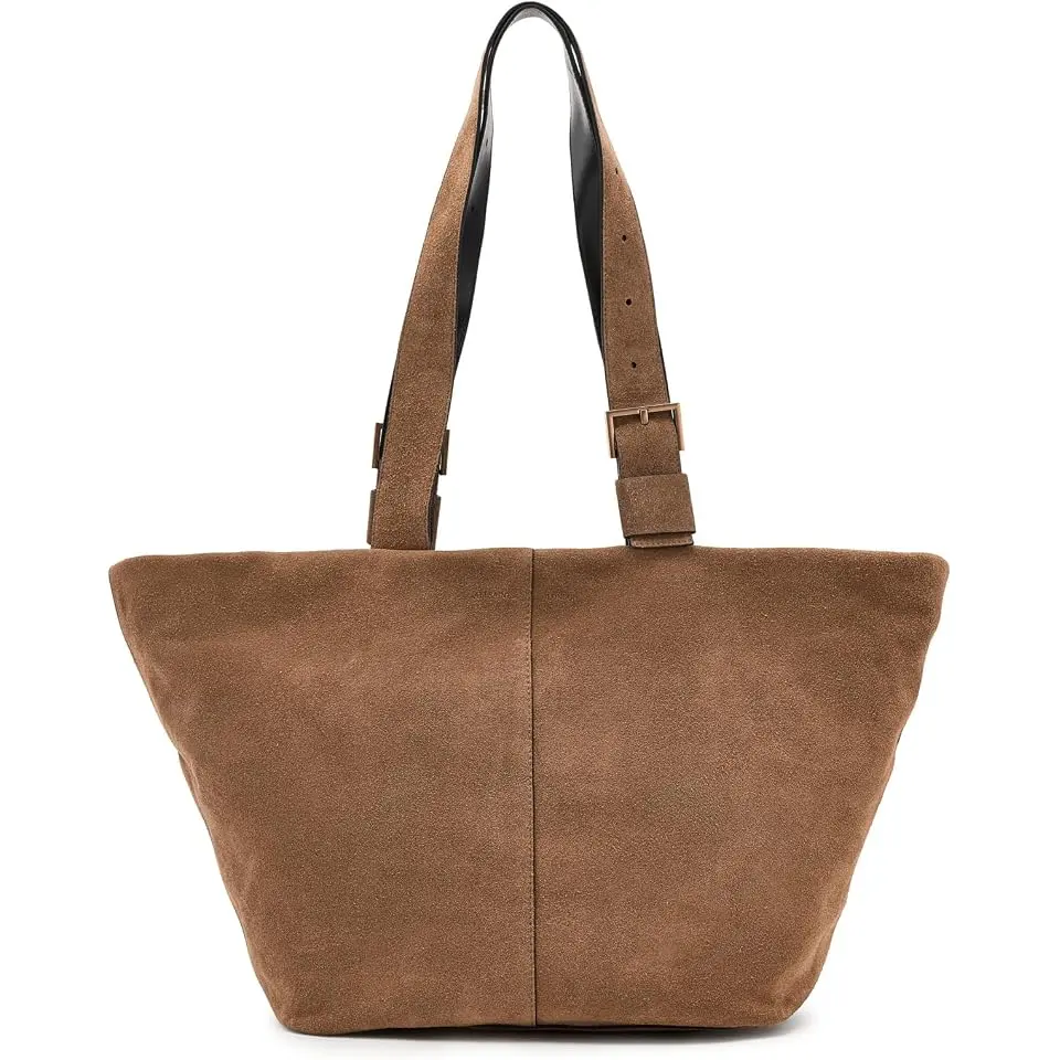 Alba Suede Zip Tote