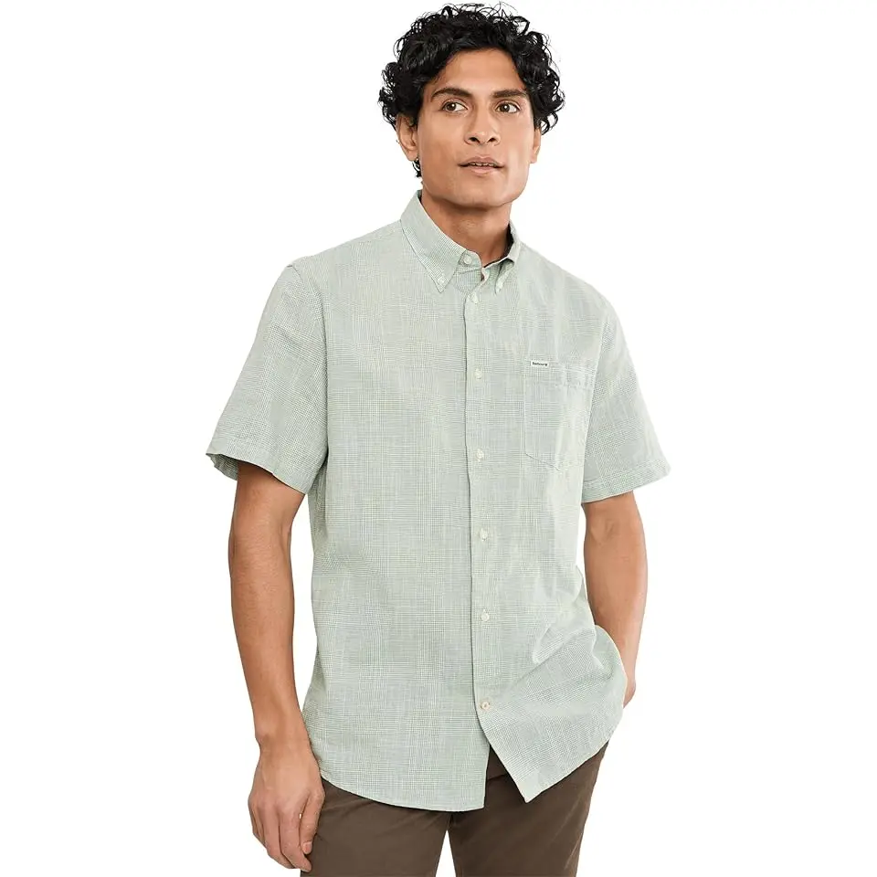 Fleming Linen Blend Regular Short Sleeve Shirt