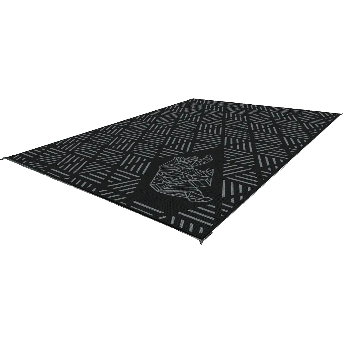 Striped Peaks Outdoor Mat - 12x9