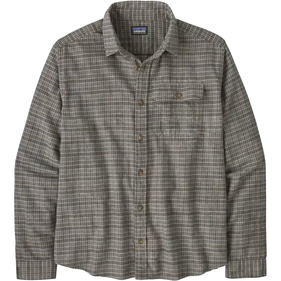 Men's Long-Sleeved Lightweight Fjord Flannel Shirt