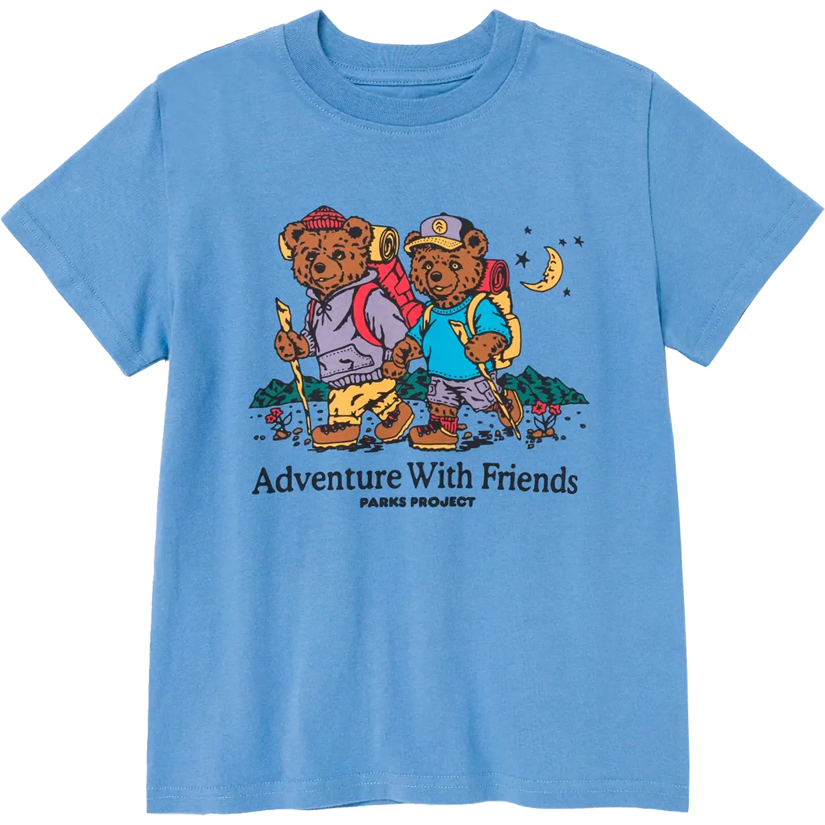 Youth Adventure With Friends Bear Tee