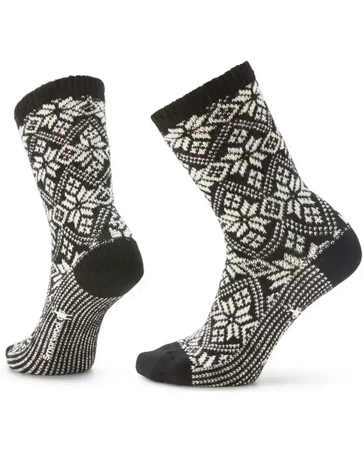 Women's Smartwool Everyday Traditional Snowflake Crew Socks