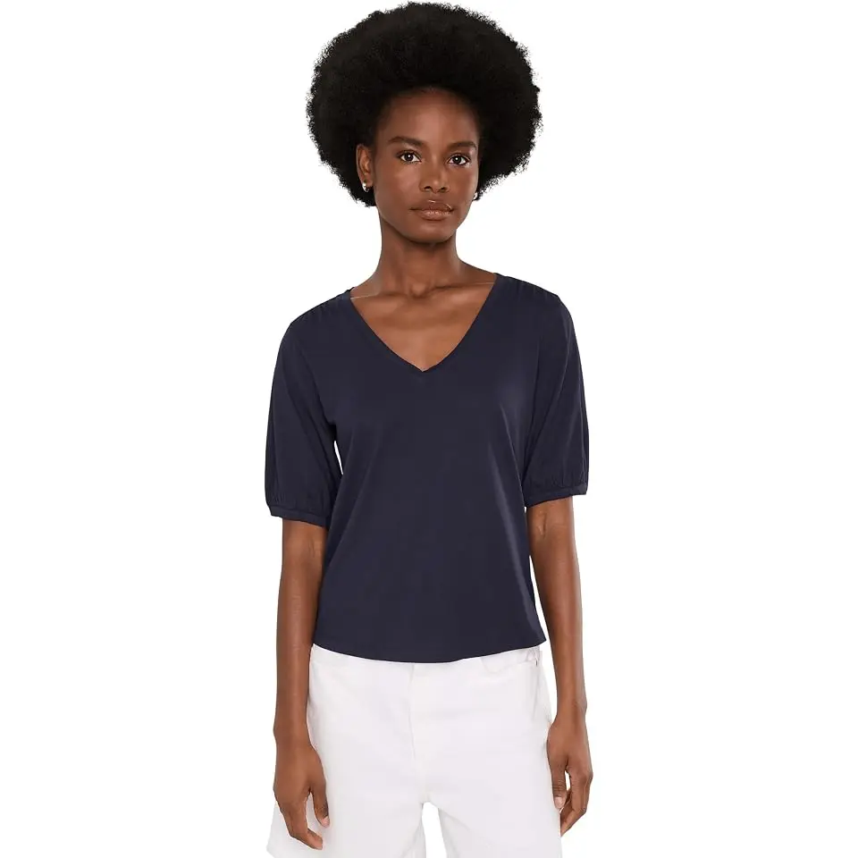 NZT Elbow Sleeve V-Neck Tee