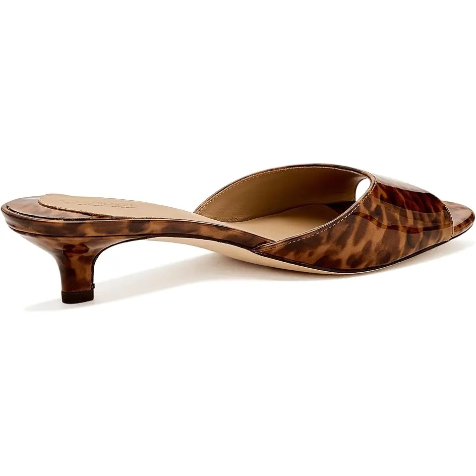 Francesca Tortoiseshell Mule Sandals