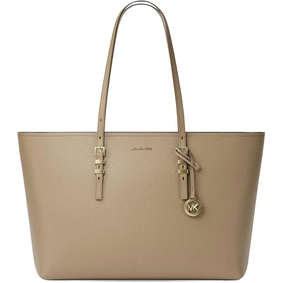 Quinn Large East West Top Zip Tote