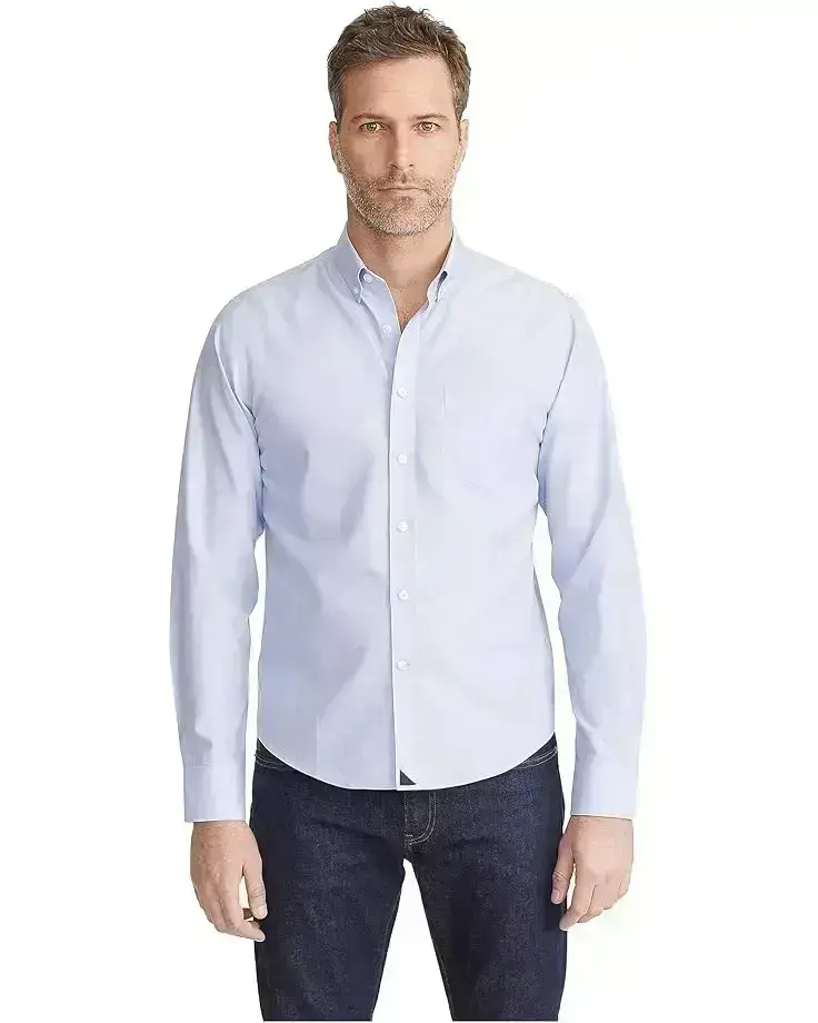Men's UNTUCKit Long Sleeve  Wrinkle Free Hillside Select