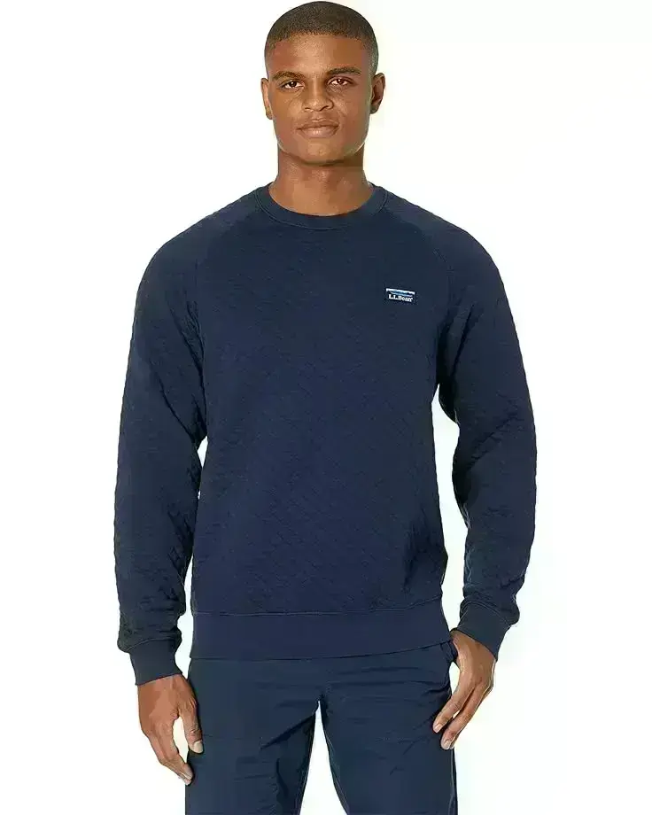 Quilted Crew Neck Regular