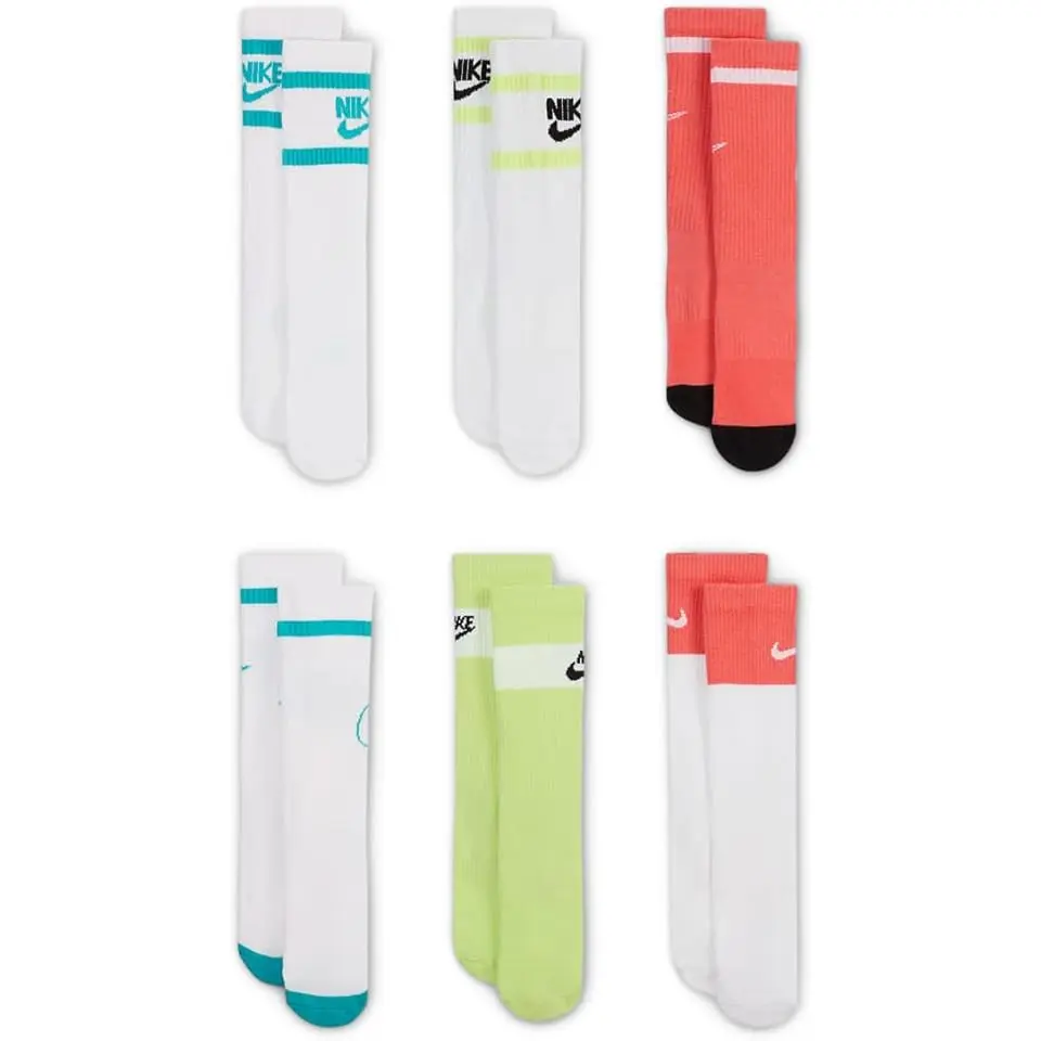 Everyday Cushion Socks 6-Pair Pack (Little Kid/Big Kid)
