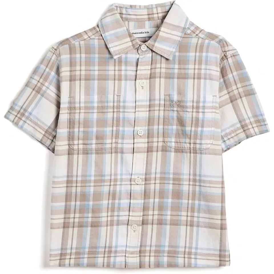 Boxy Woven Shirt (Big Kids)