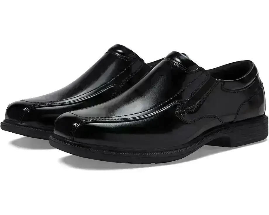 Men's Nunn Bush Bleeker Street Bicycle Toe Slip-On with KORE Slip Resistant Walking Comfort Technology