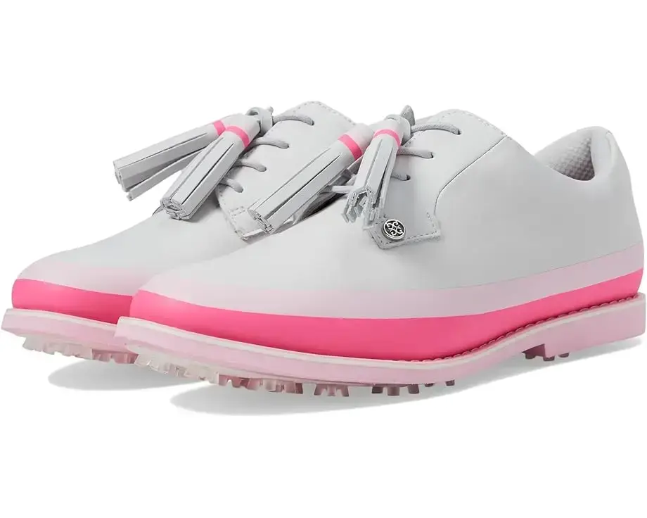 Women's GFORE Gallivanter Pebble Leather Tassel Tuxedo Golf Shoes