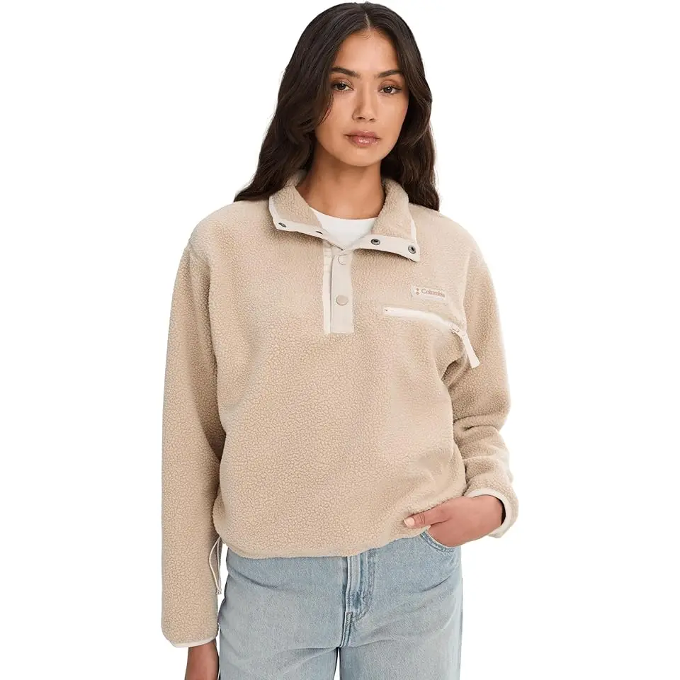 Helvetia™ II Cropped 1/2 Snap Fleece