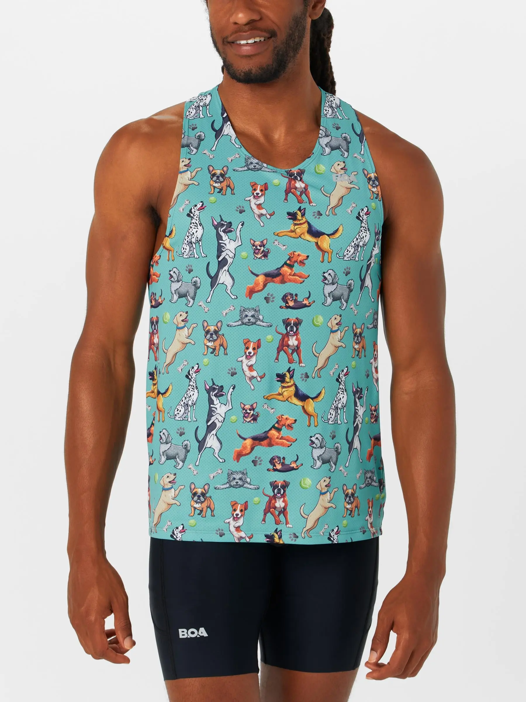 BOA Men's Vapor Lite Singlet Bestie