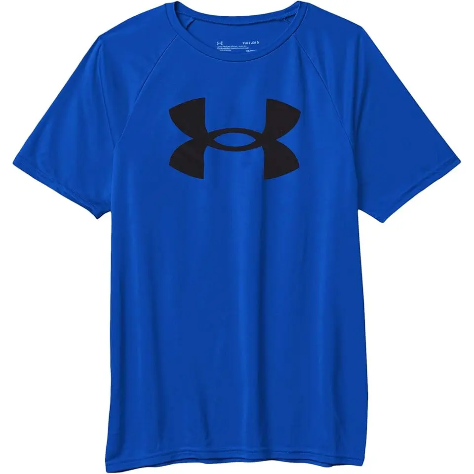Tech Big Logo Short Sleeve (Big Kids)