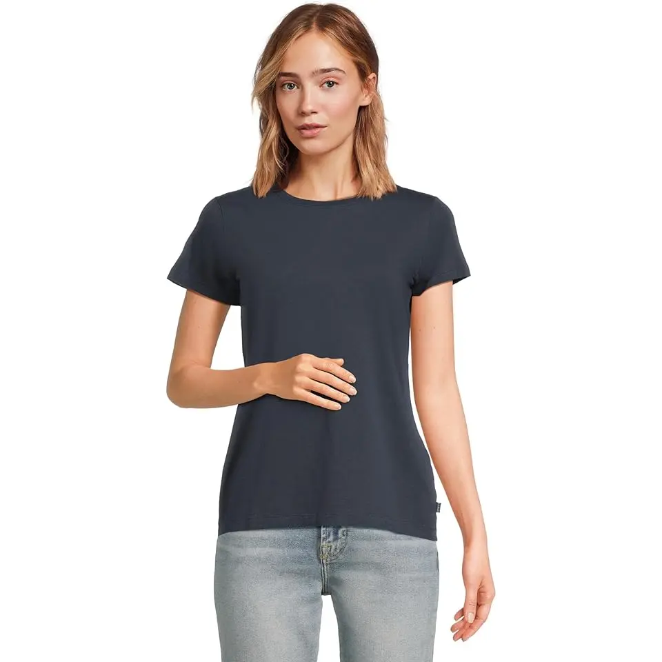 Soft Stretch Supima Crew Neck Short-Sleeve Tee
