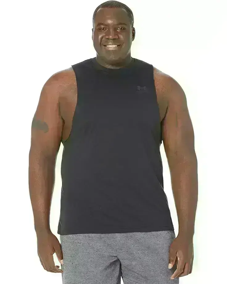 Men's Under Armour Left Chest Cutoff Tank