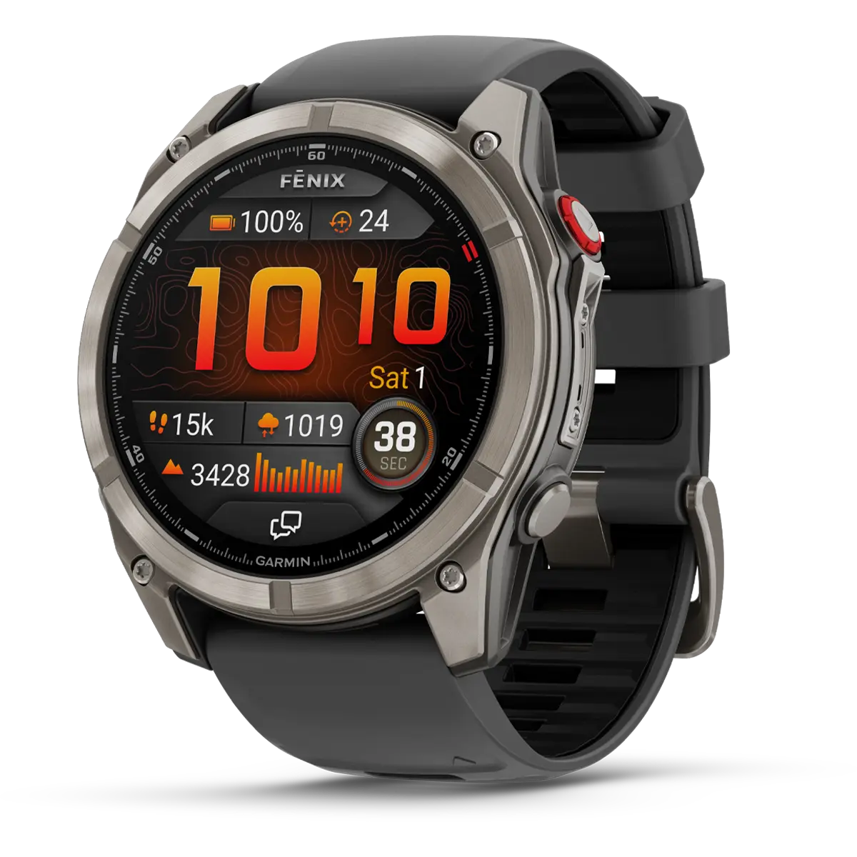 Fenix 8 Pro Sapphire 51mm Titanium w/ Graphite