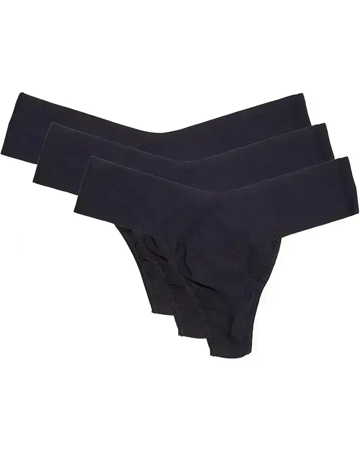 Women's Hanky Panky Hanky Panky Breathe High Rise Thong 3 Pack