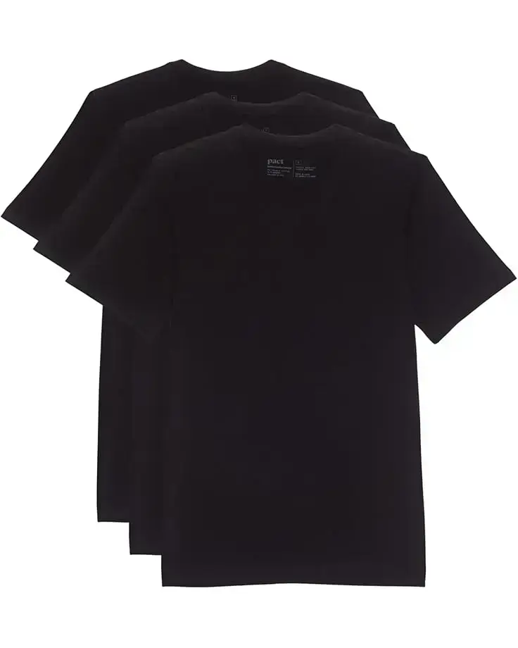 Men's PACT Cool-Stretch V-Neck Undershirt 3-Pack