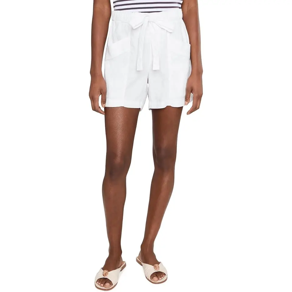 Preston High-rise Linen Shorts
