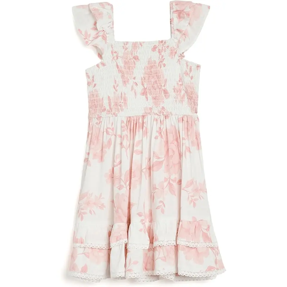 Short Sleeve Mini Dress (Little Kid/Big Kid)