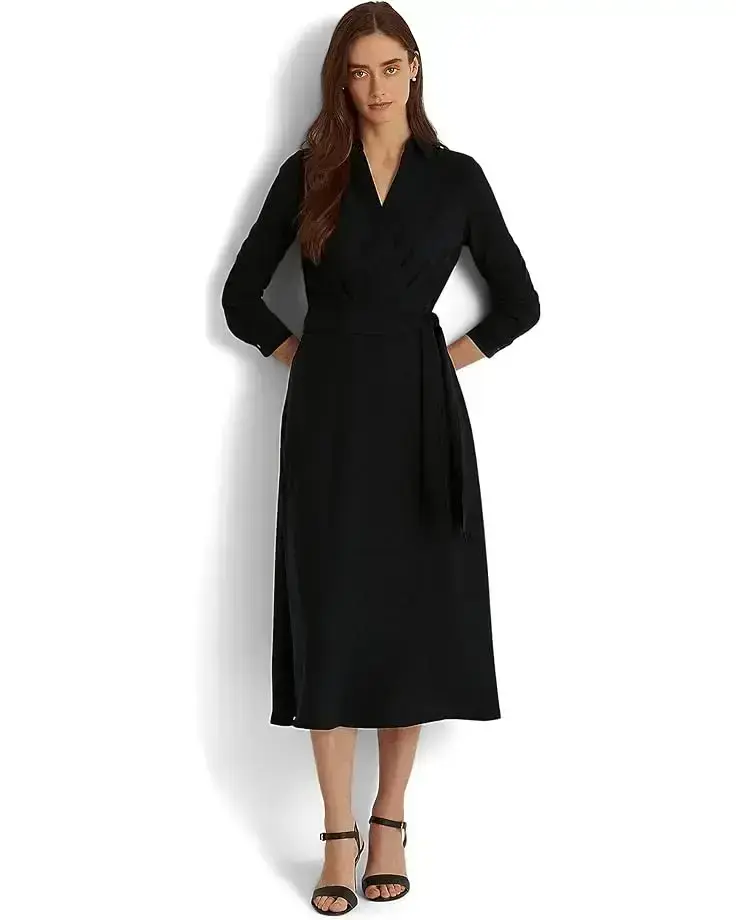 Women's Lauren Ralph Lauren Long Sleeve Day Dress