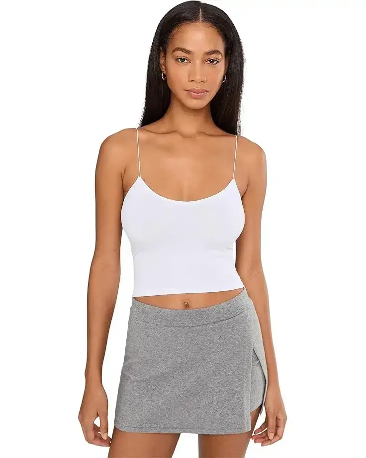 Women's Free People Seamless Skinny Strap Crop Cami