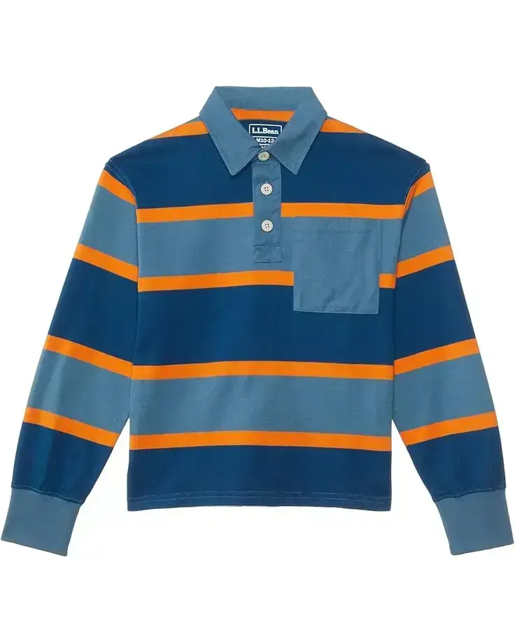 L.L.Bean Kids Kid's Striped Rugby Shirt