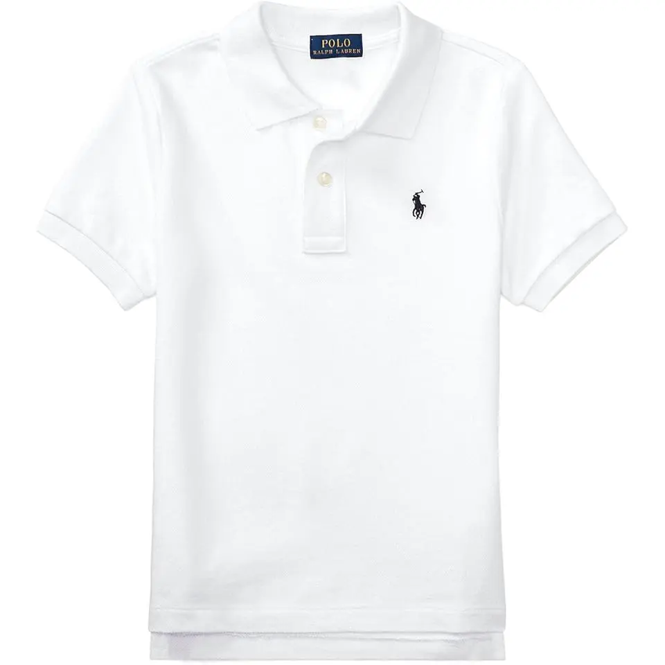 Cotton Mesh Polo Shirt (Little Kids)